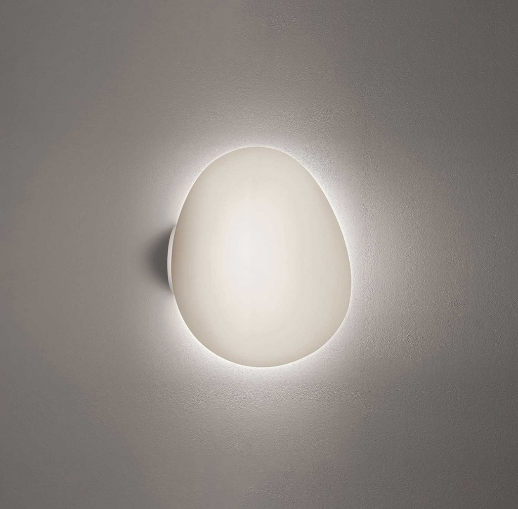 Pebblea Wall Lamp Water Inspired Pebble Shaped Light in Four Sizes