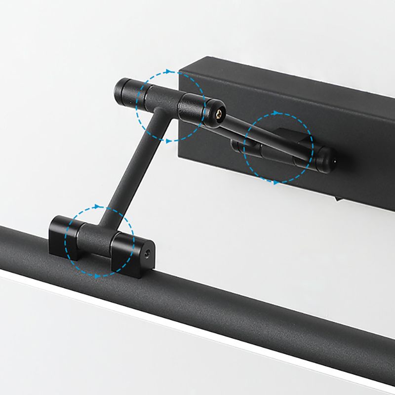 NyraLoft Egyszerű Fém Fali Lámpa Fekete és Fehér