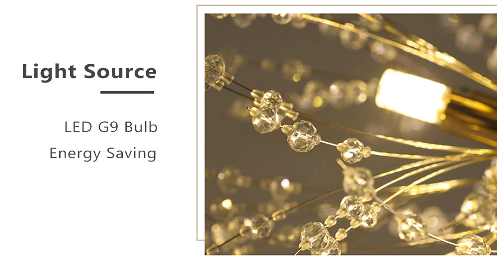 LyraLume Pitypang Medál Lámpa Fordított Virágzó Fénnyel