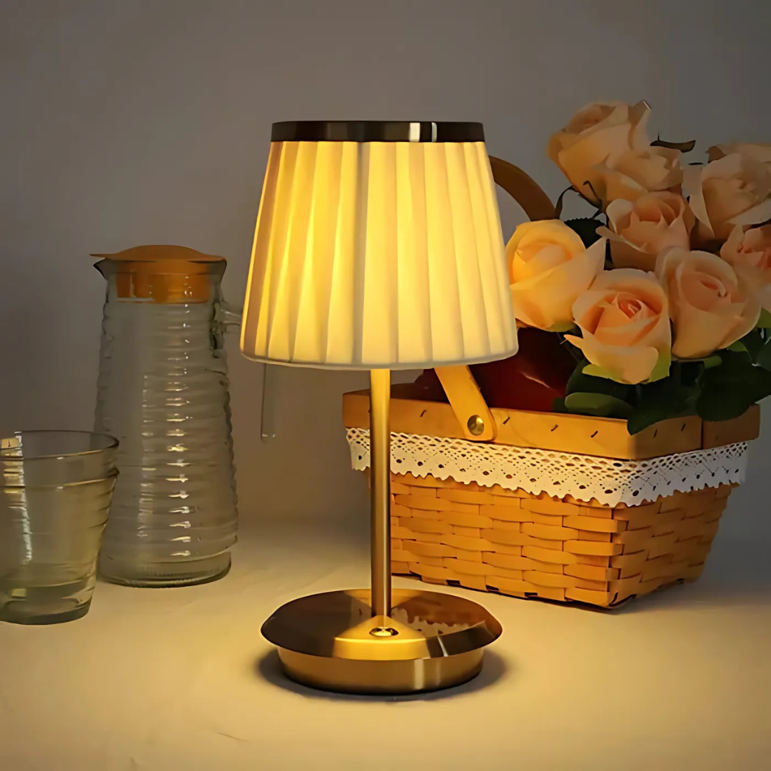 SolaraLume Classic LED Table Lamp for Warm Ambient Glow