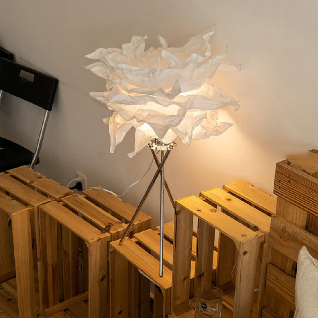 Marinelle Felhő LED Asztali Lámpa Fém Testben Lágy Fénnyel