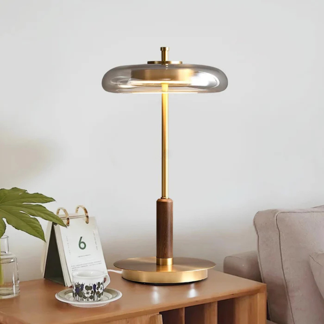 NovaLume | Ambient LED Table Lamp for Living Room with Soft Glow
