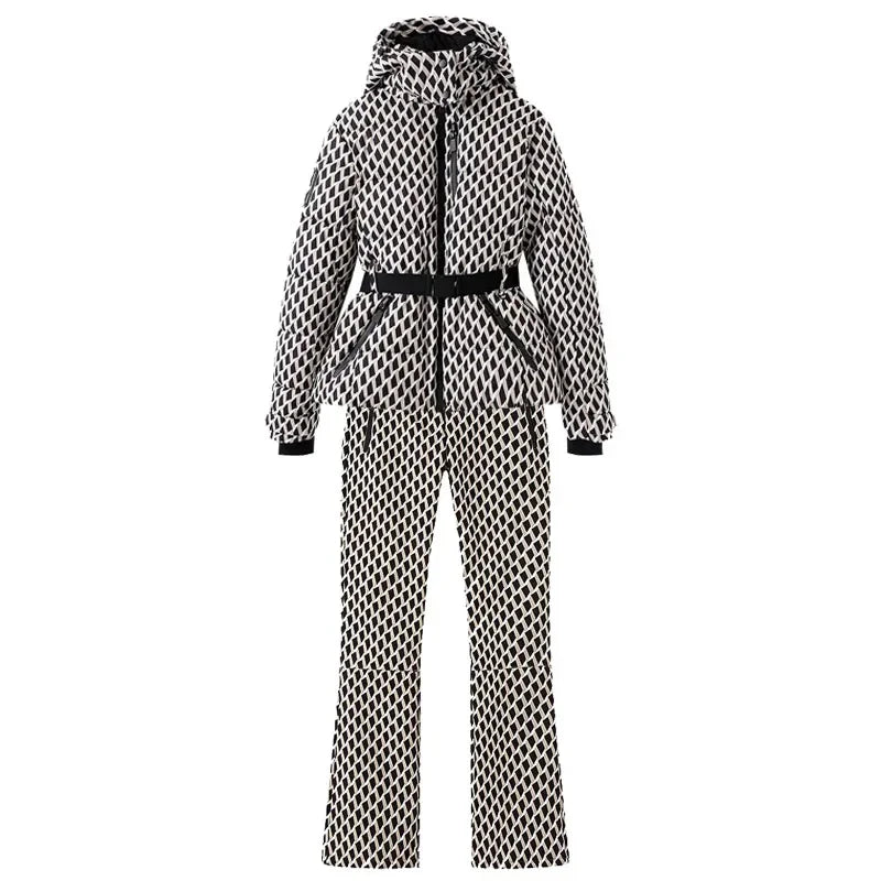 2025 Womens Ski Suit Warm Windproof Ideal for Winter Sports