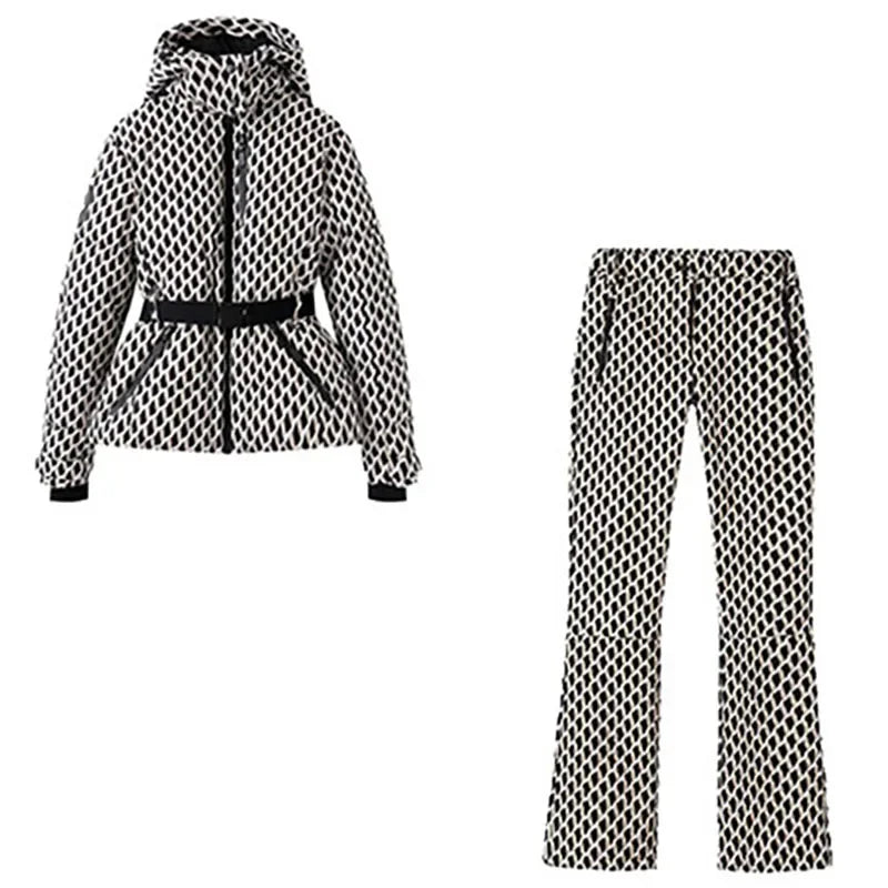 2025 Womens Ski Suit Warm Windproof Ideal for Winter Sports