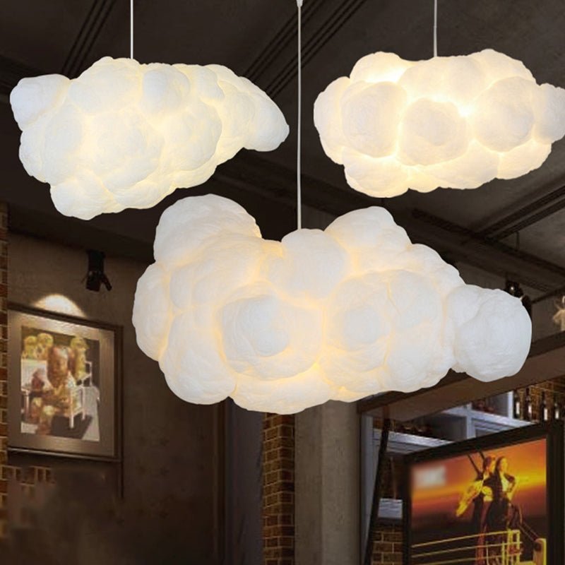 NimbusGlow Cloud Pendant Light For Kids’ Room Ceiling | Deretia