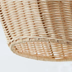 LumaWeave Bambus Pendelleuchte mit natürlichem Rattan | Deretia