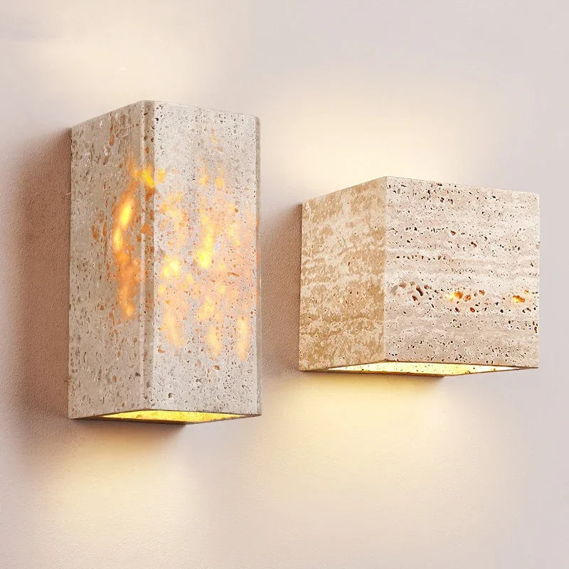 Kirrea | Modern Wabi-Sabi LED Wall Sconce for Indoor and Outdoor Use | Deretia