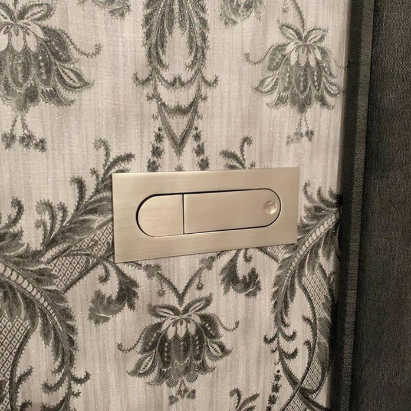 NyraLume Halo LED vegglampe for lesing ved sengen med stemningslys bakgrunnslys