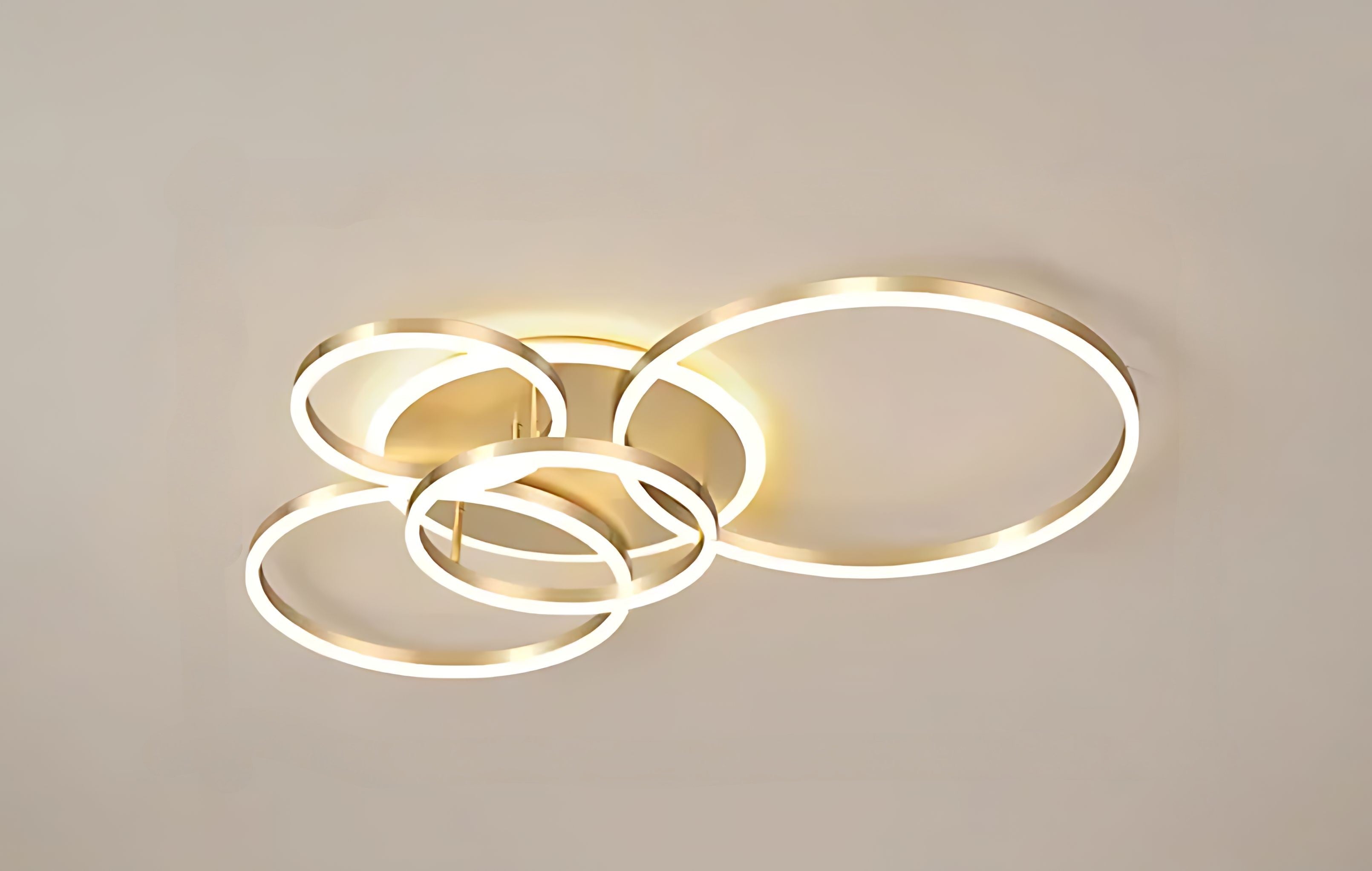 Aerial Orbit Ring Ceiling Lamp for Contemporary Living