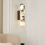NovaCrest Marble Cylinder Wall Lamp for Bedroom and Stairs | Deretia