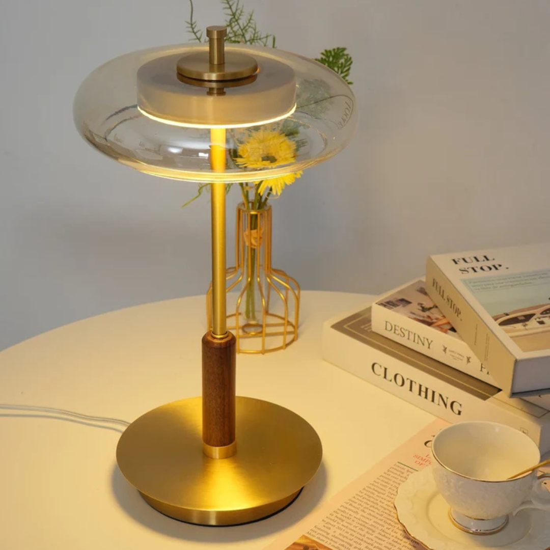 NovaLume | Ambient LED Table Lamp for Living Room with Soft Glow