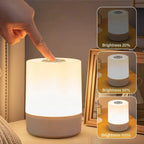 LumaOrb | Color-Changing Touch Bedside Lamp with Remote | Deretia