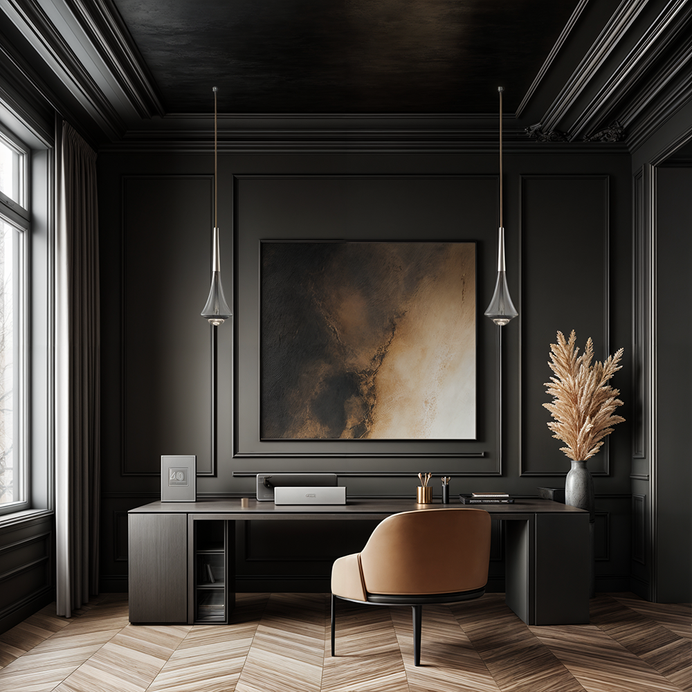 Vesari Water Drop LED Pendant Lights With Clear Glass Shade