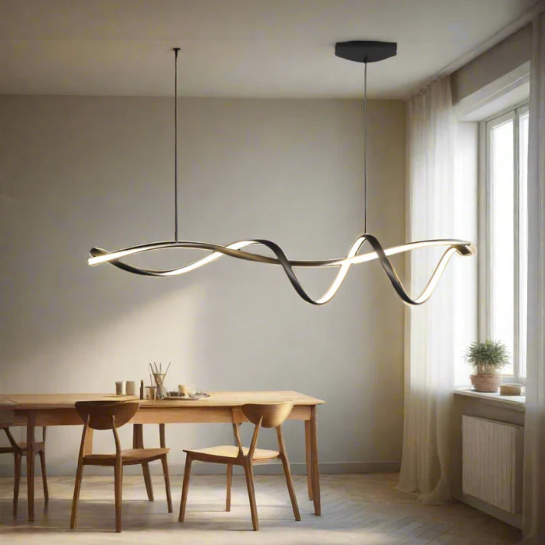 Velora Slim LED Pendant Light for Dining Rooms and Kitchens