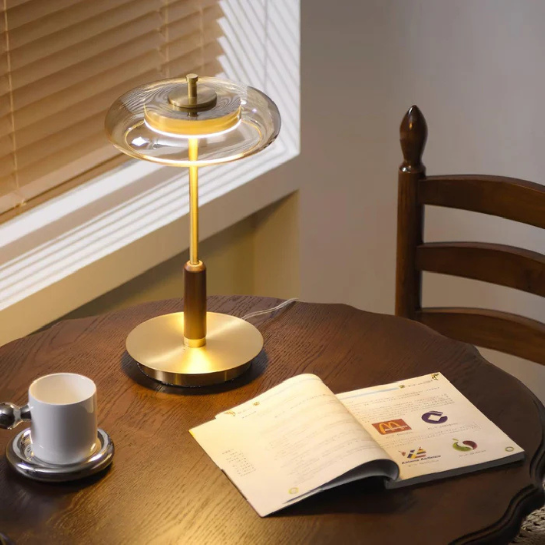 NovaLume | Ambient LED Table Lamp for Living Room with Soft Glow
