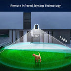 NexaFold Solar Wall Light with Motion Sensor and Remote | Deretia