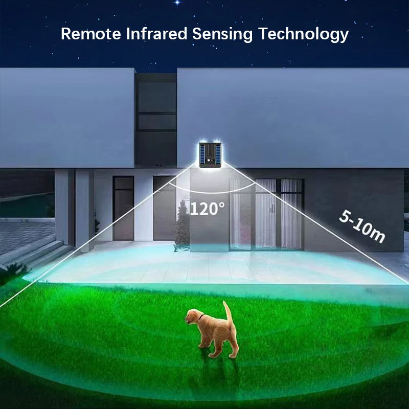 NexaFold Solar Wall Light with Motion Sensor and Remote | Deretia