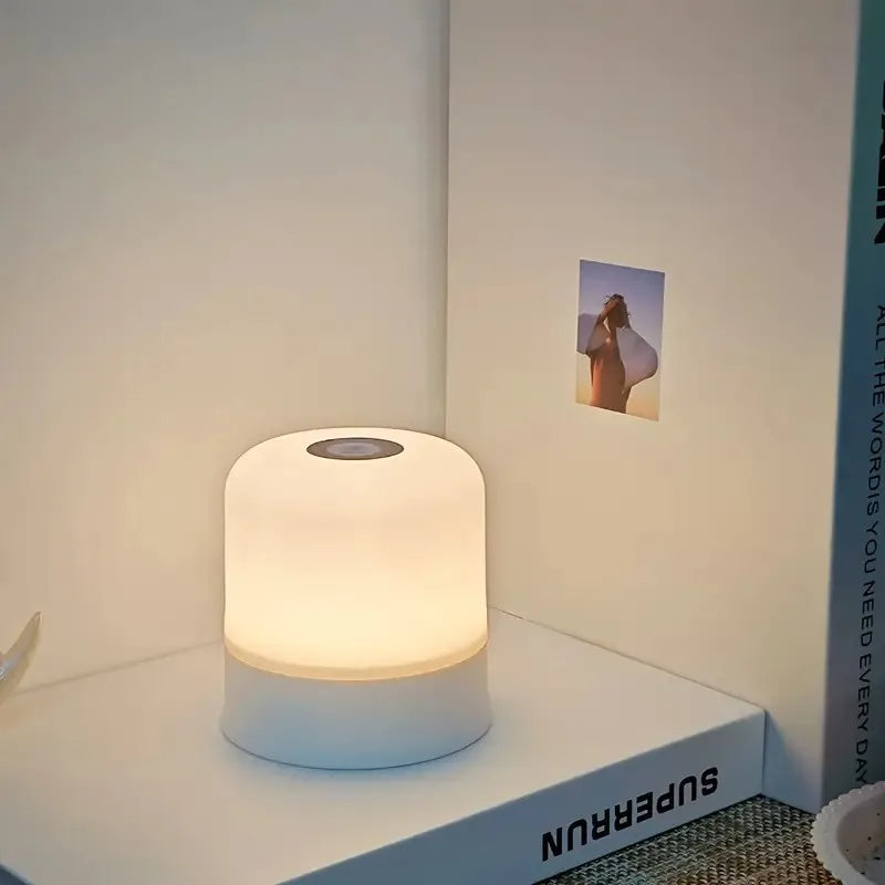 LumaOrb | Color-Changing Touch Bedside Lamp with Remote | Deretia