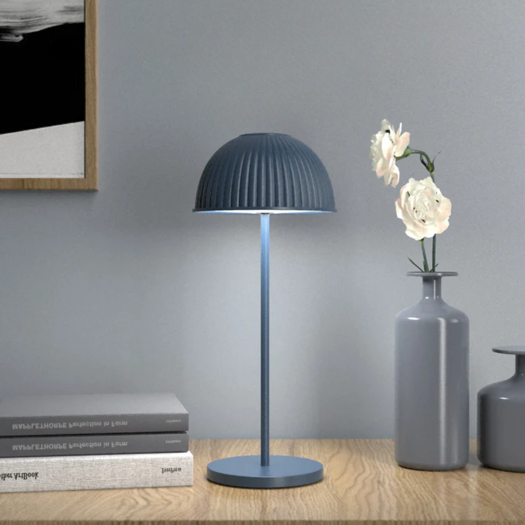 Nytera Mushroom LED Table Lamp With Warm Ambient Glow
