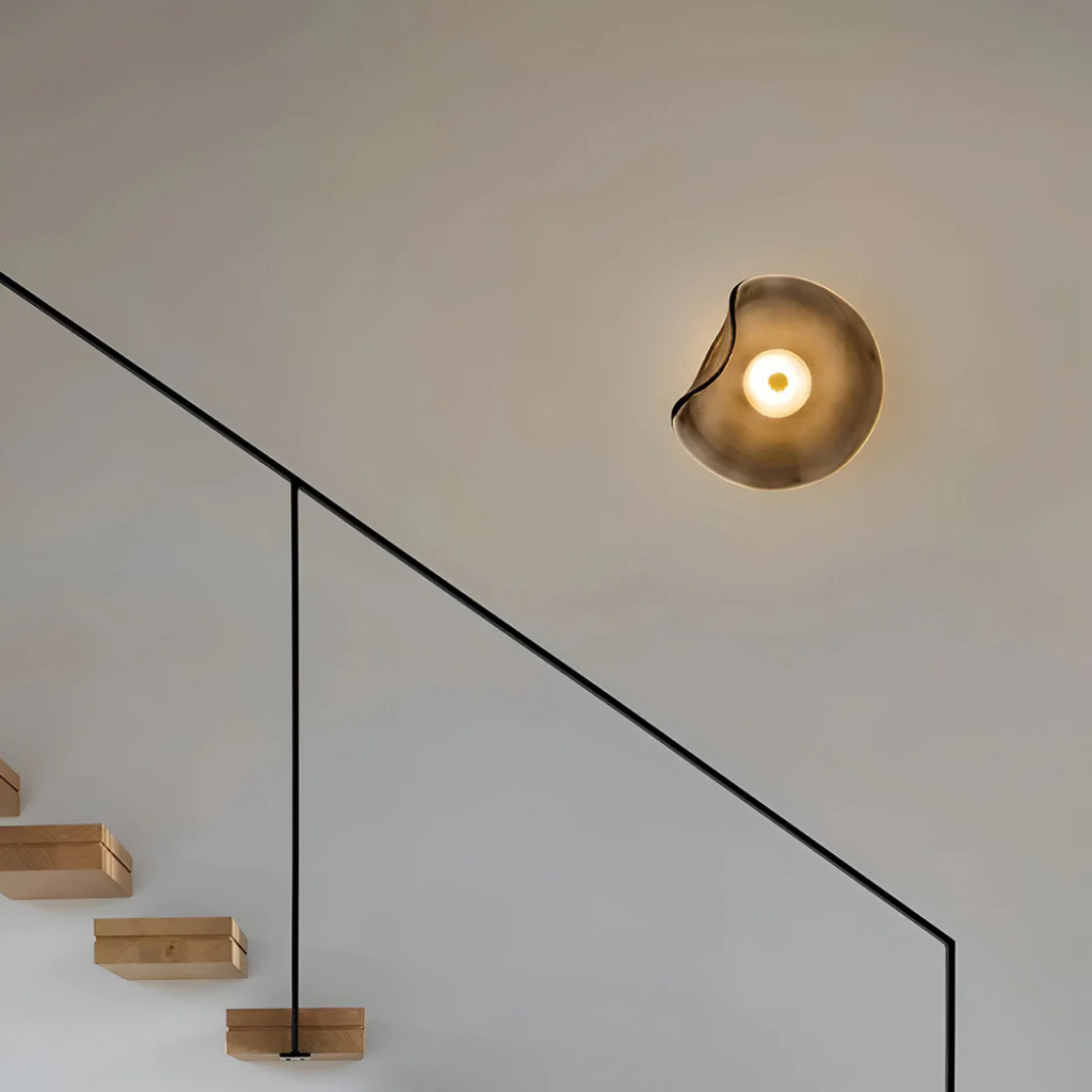 Alvara 弯曲玻璃墙灯 现代环境照明用