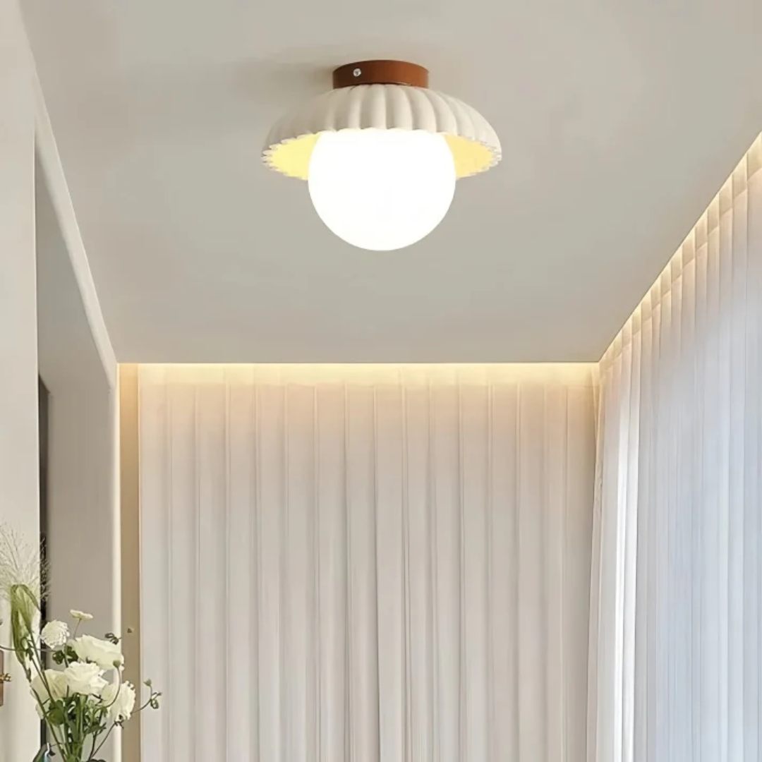 Aeronox Industriell järntaklampa för korridorer