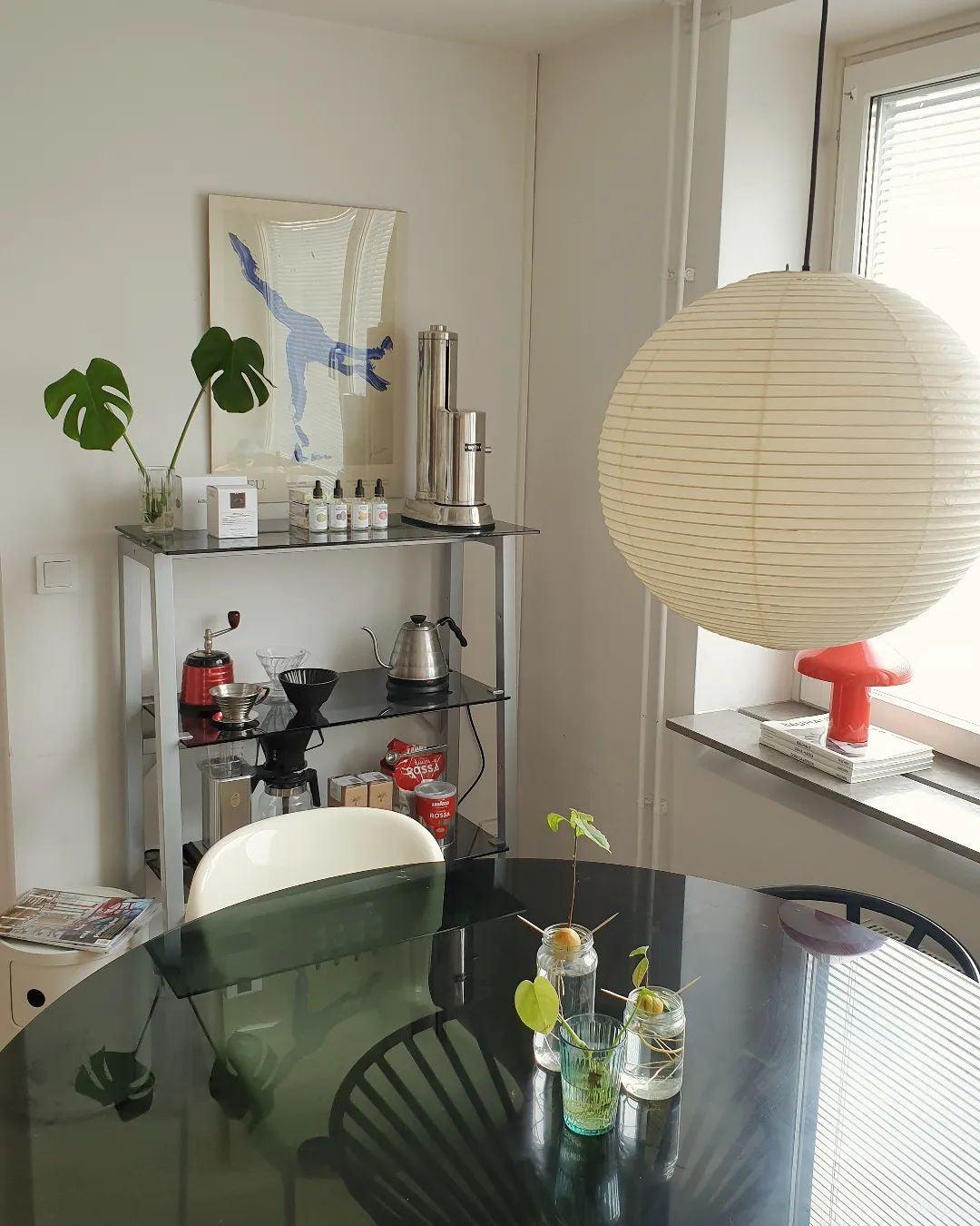 مصباح معلق فانوس ورقي من إيريسورا بأسلوب ياباني حديث