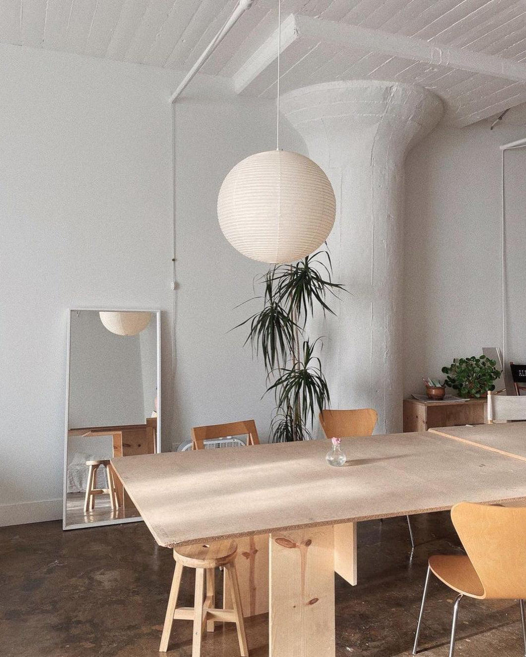 مصباح معلق فانوس ورقي من إيريسورا بأسلوب ياباني حديث