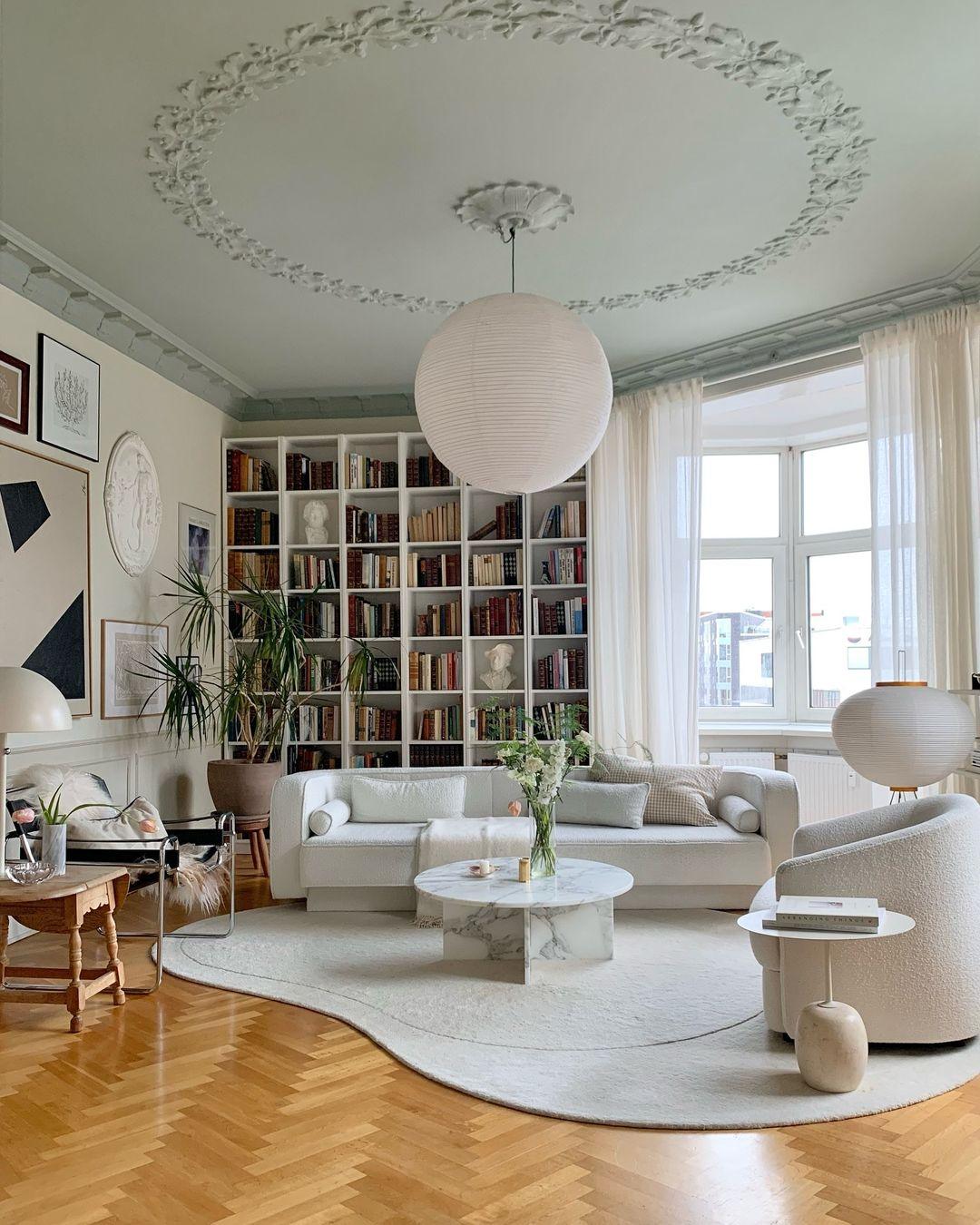 مصباح معلق فانوس ورقي من إيريسورا بأسلوب ياباني حديث