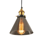 NovaGlass Pendant Light Art Deco Glass Ceiling Fixture | Deretia