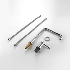 Draven Massivt Messing Køkkenhane Moderne Design Holdbar og Elegant