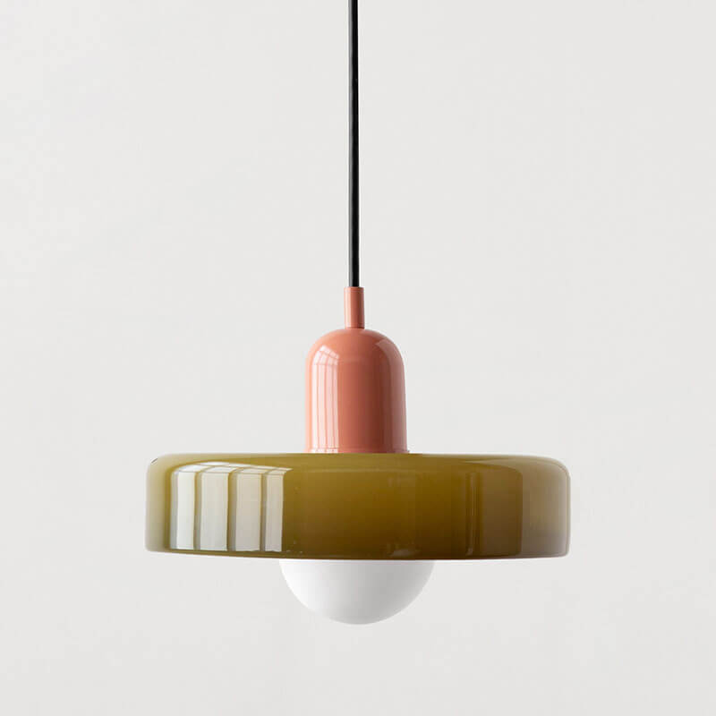Colorful glass pendant lamp - Modern design 7
