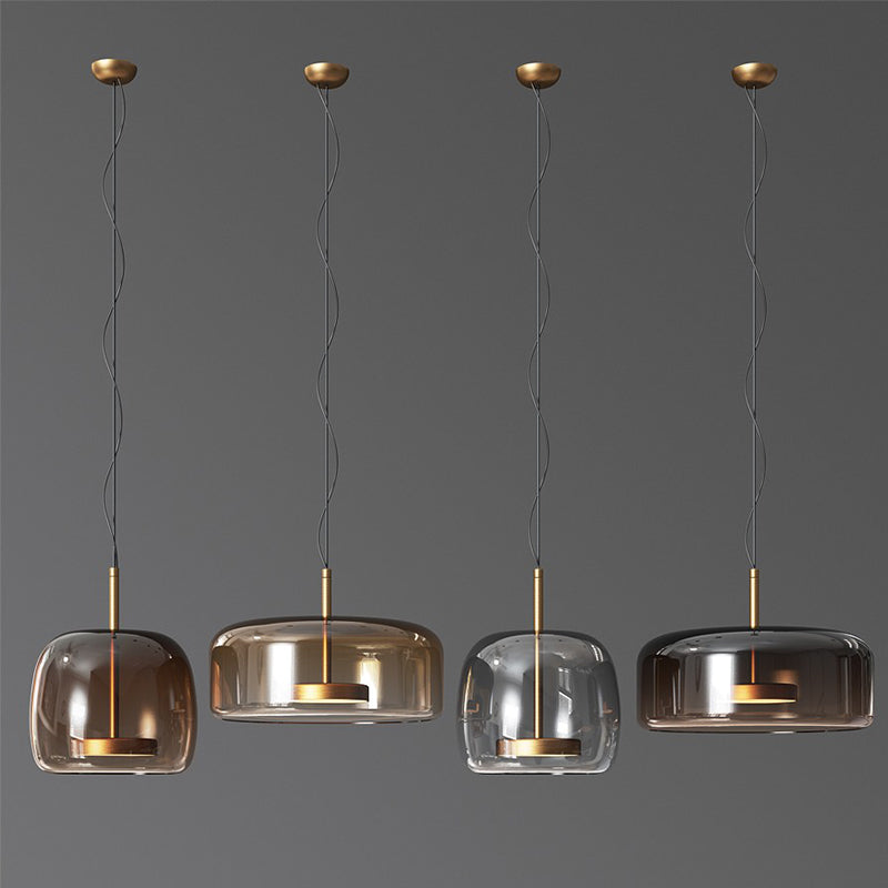 Sylora Glass Pendant Light for Bedroom and Living Room