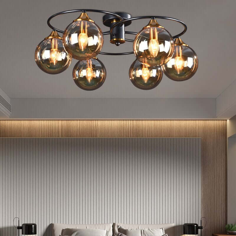 Dimmable vintage LED ceiling light 3
