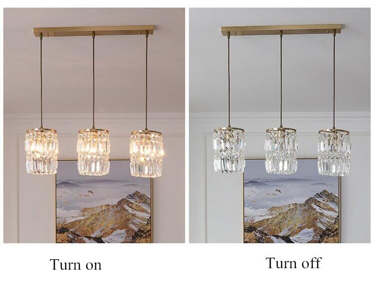 Eloria Kristallanhänger Lasergeschnitten Handpoliert Glanz | Deretia