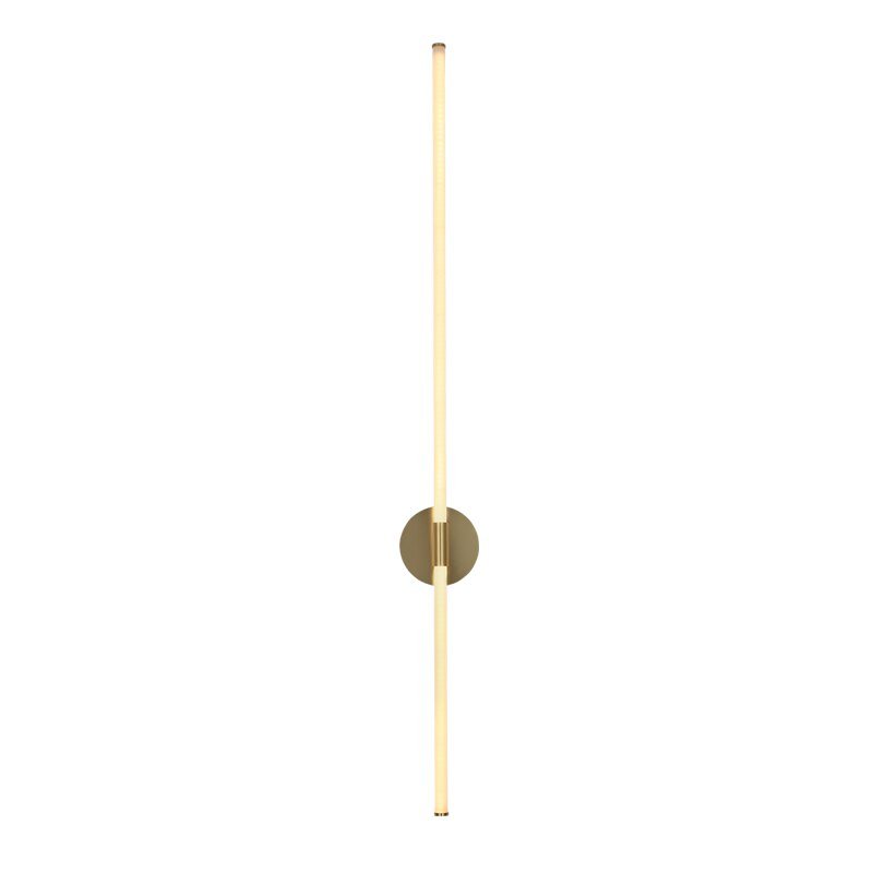 Nordic Luminous Minimalist Wall Lamp With Sword Shaped Design For Hallways And Living Rooms