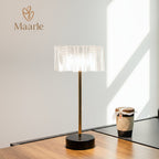 Lyra LED Table Lamp With Elegant Touch Controls | Deretia