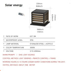 AuroraCourt Waterproof Courtyard Post Light Outdoor Use | Deretia