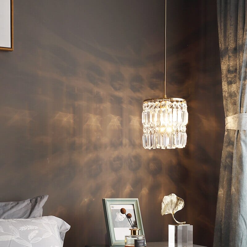 Eloria Kristallanhänger Lasergeschnitten Handpoliert Glanz | Deretia