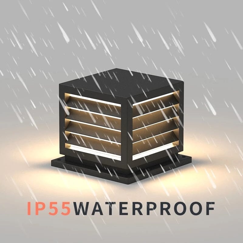 AuroraCourt Waterproof Courtyard Post Light Outdoor Use | Deretia