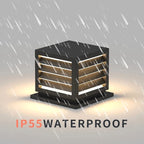 AuroraCourt Waterproof Courtyard Post Light Outdoor Use | Deretia