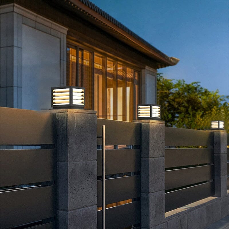 AuroraCourt Waterproof Courtyard Post Light Outdoor Use | Deretia