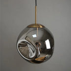 Aurelia Glas Pendelleuchte für moderne Decken in jedem Raum | Deretia