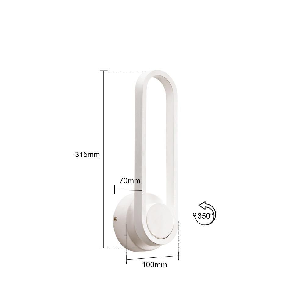 Nordic Modern Geometric Wall Lamp For Warm Ambient Light