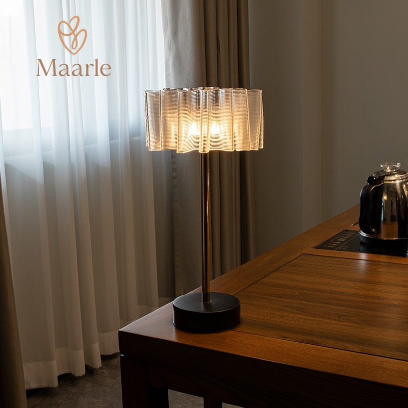 Lyra LED Table Lamp With Elegant Touch Controls | Deretia