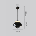 Nordic Glow | Scandinavian Modern LED Pendant Lamp | Deretia