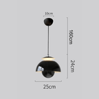 Nordic Glow | Scandinavian Modern LED Pendant Lamp | Deretia