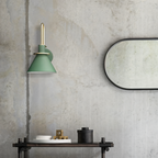 Kairoa Postmodern trumpet LED hörnvägglampa för vardagsrum