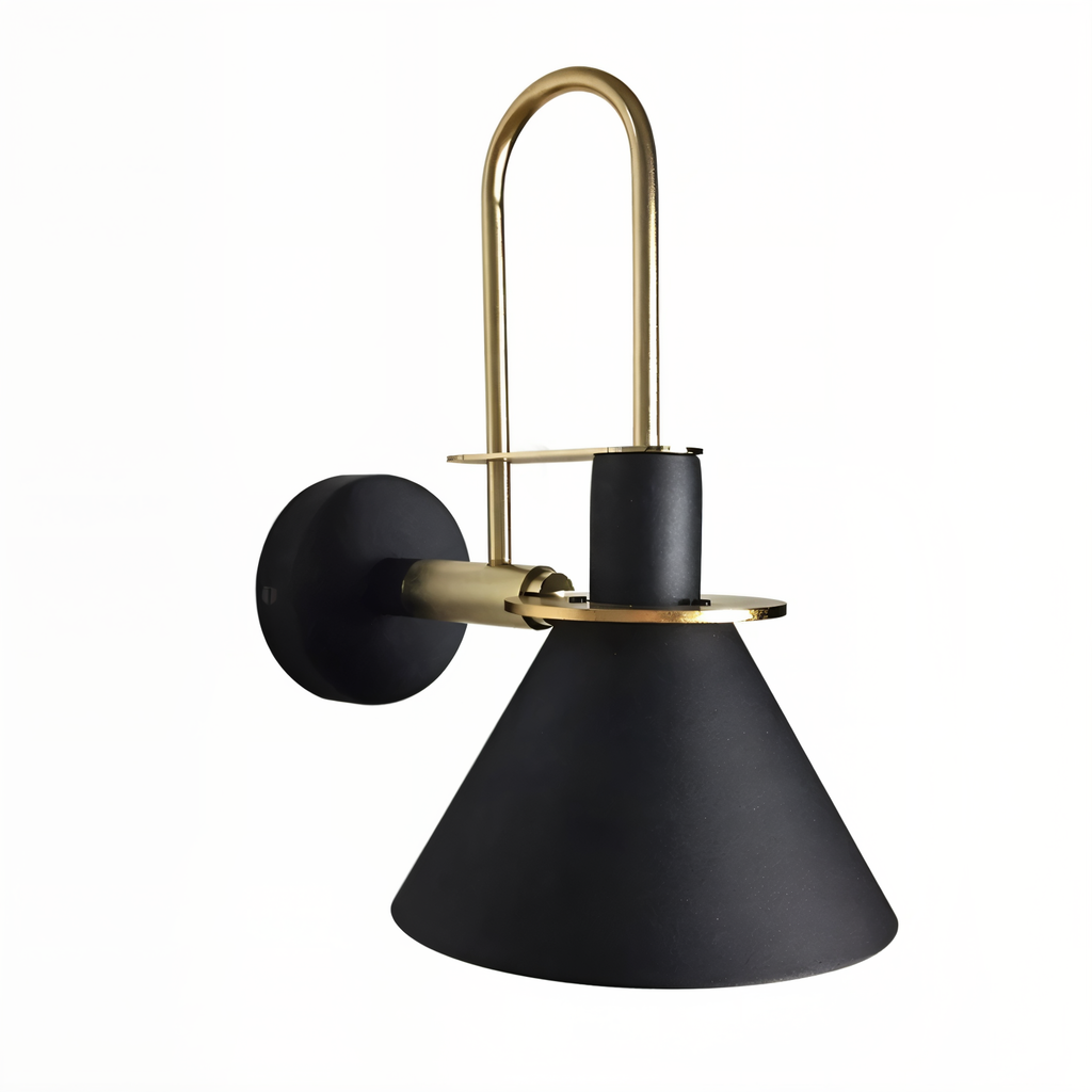 Kairoa Postmodern trumpet LED hörnvägglampa för vardagsrum