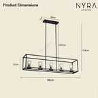 Vireli Aethera Állítható Modern Egyszerű Csillár Mennyezetre