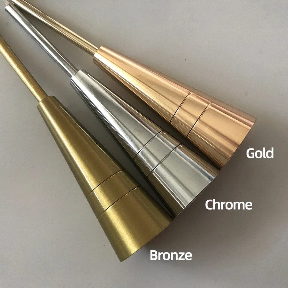 Aurelia Golden Droplet Pendelleuchte mit Kristalleffekt | Deretia